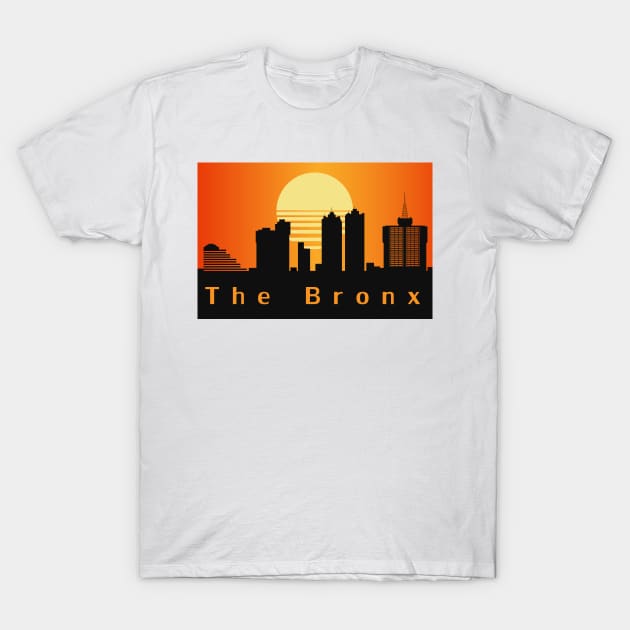 The Bronx Silhouette T-Shirt by Ranter2887